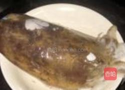 白灼墨鱼的做法图解1