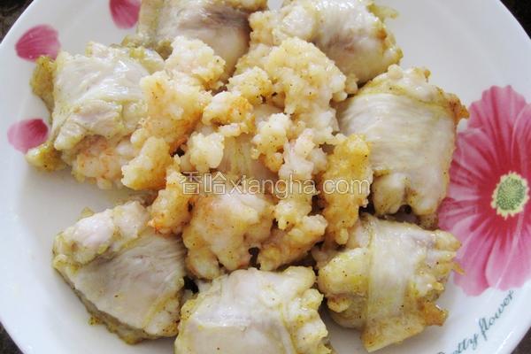 虾仁酿鸡翅