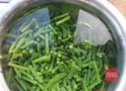炒豇豆五花肉的做法图解4