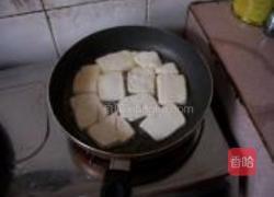 大葱炒豆腐的做法图解3