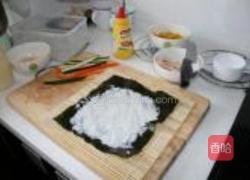 什锦蟹棒寿司的做法图解2