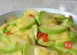 椒香西葫芦的做法图解6