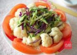 生拌甘蓝菜花的做法图解11