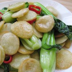 青菜金钱饼的做法[图]