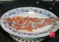 清蒸辣味方板鱼的做法图解3