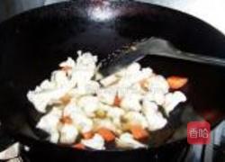 菜花烩肉丸的做法图解3