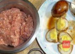 卤蛋大肉包的做法图解2