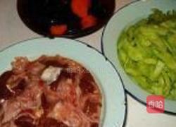 炒鸭杂的做法图解1