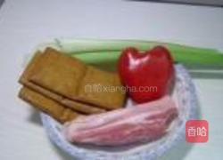 五花肉炒香干的做法图解1