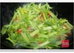 芹菜泡椒炒牛肉的做法图解9