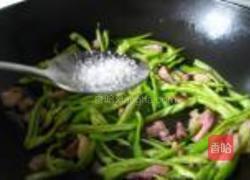 徽茶干青椒肉丝的做法图解10