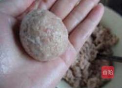 清蒸狮子头的做法图解10