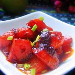 回锅胡萝卜的做法[图]