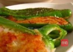 薯泥火腿焗青椒的做法图解10