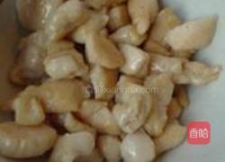 莲藕青瓜炒鸡丁的做法图解5