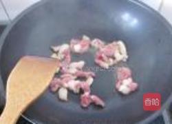 肉丝蒜薹的做法图解3