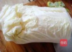 甜椒白菜炖粉条的做法图解1