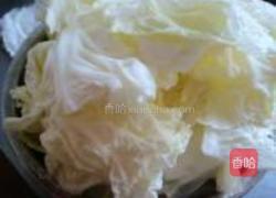 甜椒白菜炖粉条的做法图解2