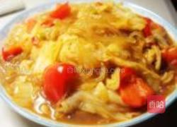 甜椒白菜炖粉条的做法图解9