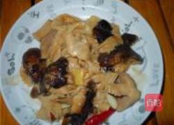 腐竹焖香菇的做法图解4