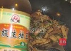 银芽青椒炒豆干的做法图解12