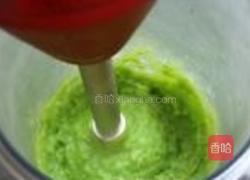 豌豆蓉蛋羹的做法图解8