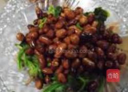 陈醋菠菜花生米的做法图解6