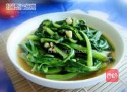 素炒油麦菜的做法图解10
