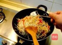 酸辣五色炒银牙的做法图解8