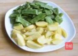 豆角土豆炖宽粉的做法图解4