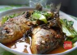 苏子叶泡菜烧鲫鱼的做法图解9