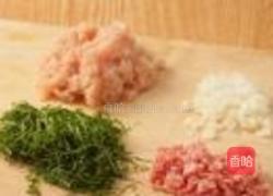香烤鸡肉小丸子的做法图解1