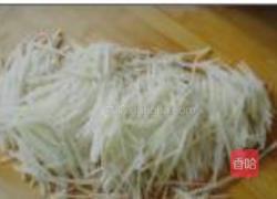 苤蓝炒木耳的做法图解2