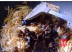 苤蓝炒木耳的做法图解8