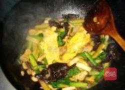 鸡蛋肉丝炒三样的做法图解13