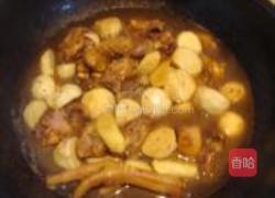 芋头烧鸡块的做法图解5