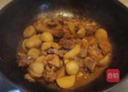 芋头烧鸡块的做法图解6