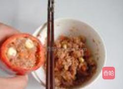 甜椒酿牛肉的做法图解9
