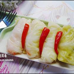 酸甜包菜卷的做法[图]