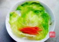 酸甜包菜卷的做法图解10