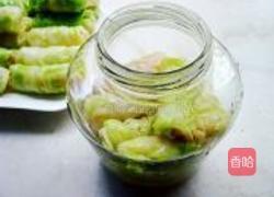 酸甜包菜卷的做法图解14