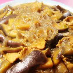 猪肉茄子炖粉条的做法[图]