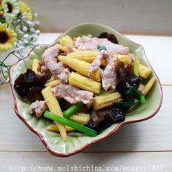玉米笋炒肉片的做法[图]