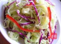 糖醋翠衣紫甘蓝的做法图解7