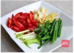 香干炒肉的做法图解2