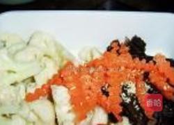 凉拌木耳菜花的做法图解6