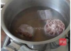 果蔬牛尾汤的做法图解2