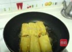 鲜虾杂菜腐皮卷的做法图解5