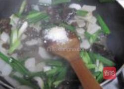 大蒜木耳炒山药的做法图解7