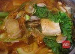韩式泡菜蛤蜊汤的做法图解11
